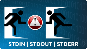 stdin stdout stderr en la terminal de Linux